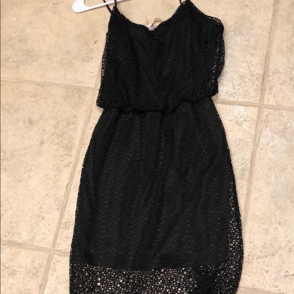 New black Chelsea and violet dress - Picture 2 of 3